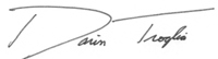 Darin Troglia Signature